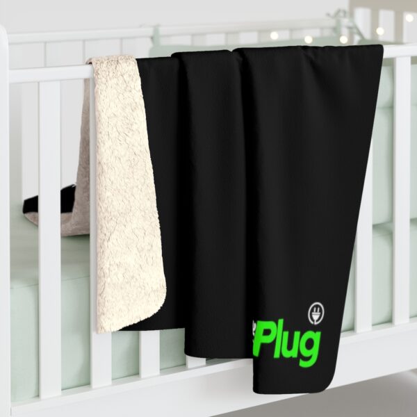The Plug Fleece Blanket
